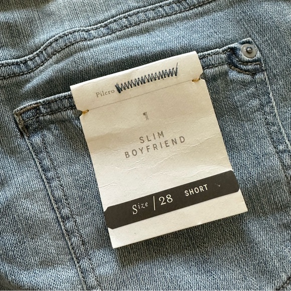 Pilcro And The Letterpress Slim Boyfriend Denim Shorts NWT Women's Size 28 - Picture 4 of 8